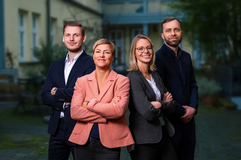 Das Team hinter der meinCare Gruppe